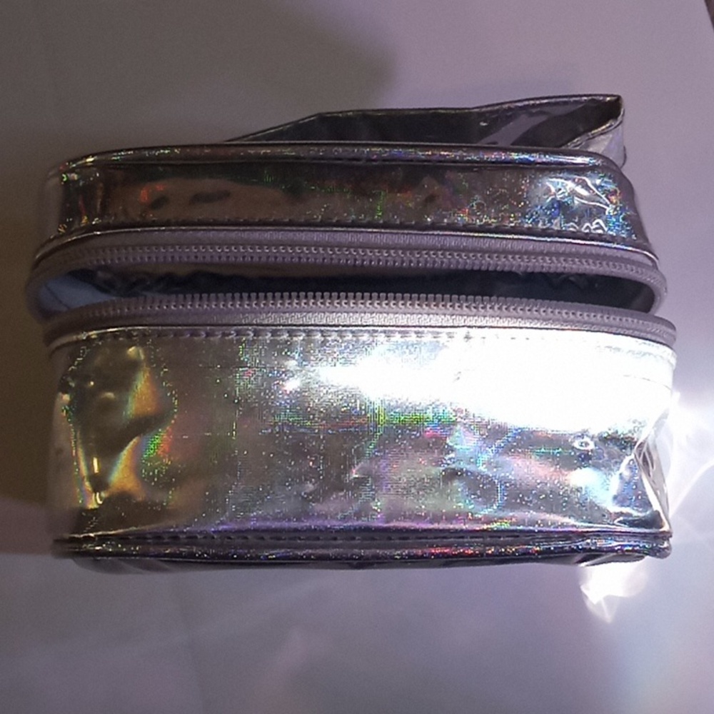 Holographic Mini Makeup Accessory Bag